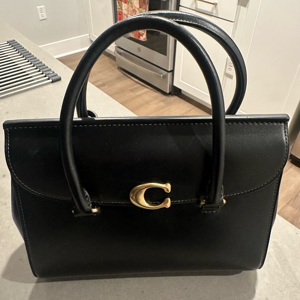 Black Coach Women's Handbag - Picture 3 of 5